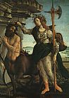 Sandro Botticelli Pallas and the Centaur painting